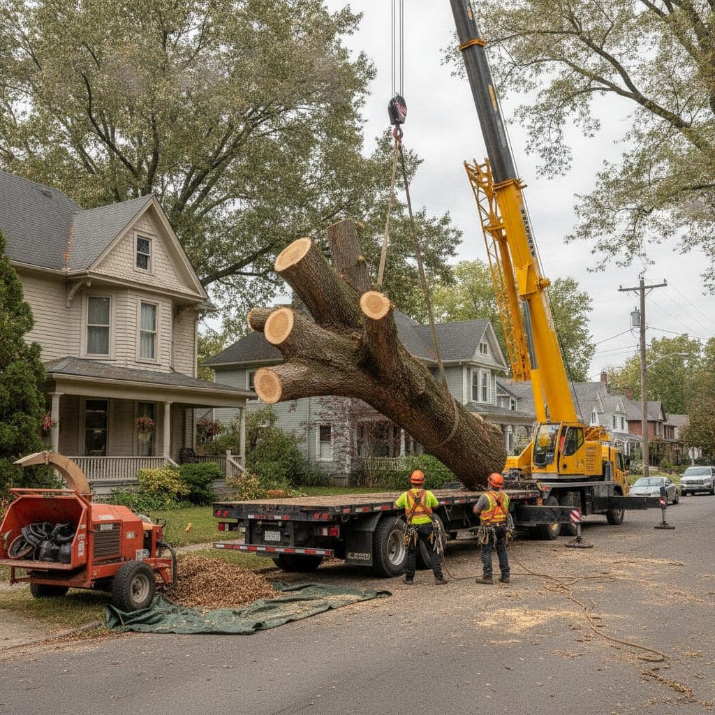 Crane-Assisted Removal